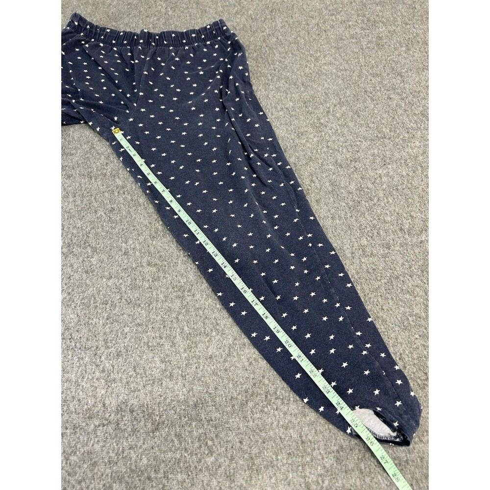Vintage Stirrup Pants Medium Navy Blue White Stars - Picture 4 of 8